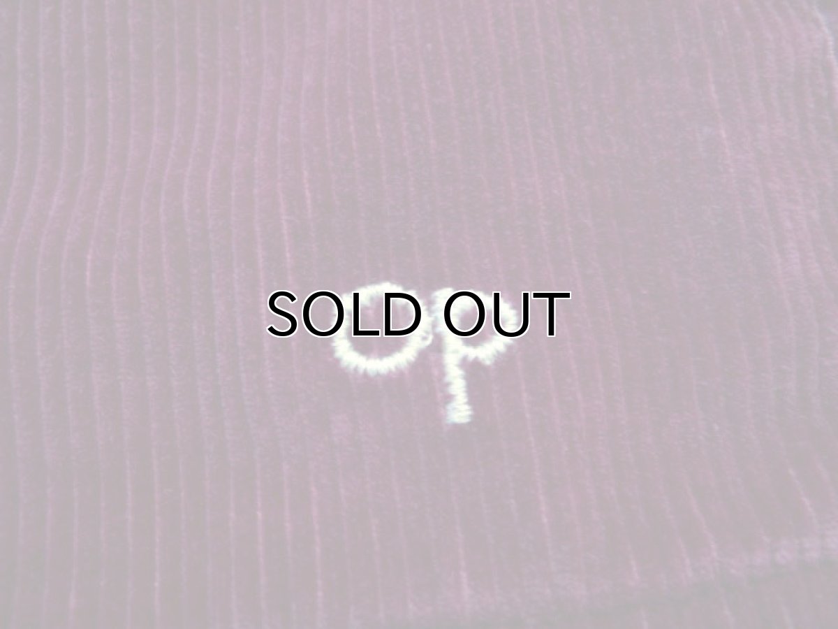 画像5: 1980's "OCEAN PACIFIC" CORDUROY SHORTS "BURGUNDY" size w 32.5~35.5inch (表記36) (5)