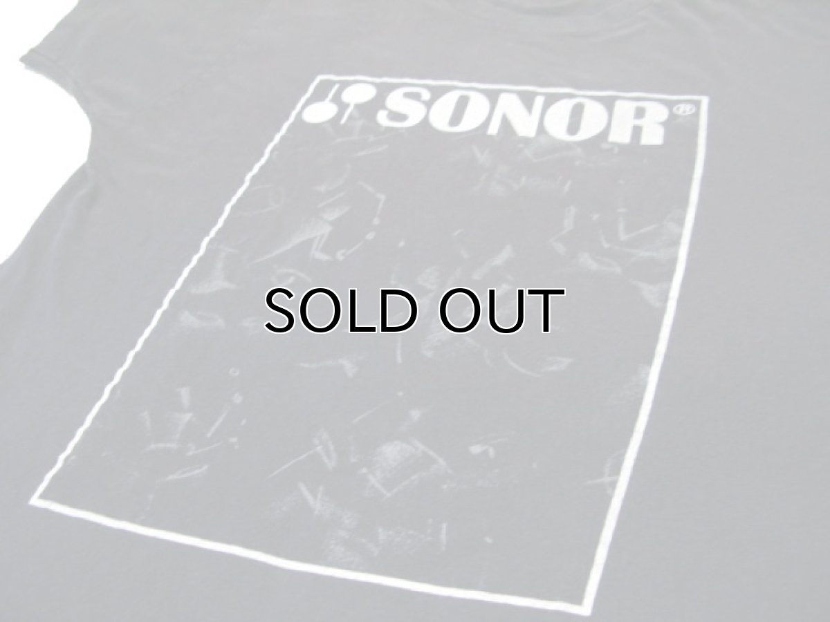 画像4: 1980's "SONOR"  Print Tee  BLACK　size L (表記 不明) (4)