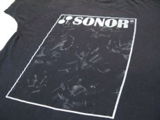 画像4: 1980's "SONOR"  Print Tee  BLACK　size L (表記 不明) (4)