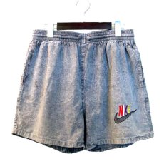 画像1: 1990's "NIKE" BOOT Chemical Wash Easy Shorts 　size w 30~35inch (表記 XL) (1)