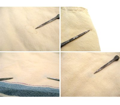 画像2: 1950's~ French Cotton / Wool Vest　size S  (表記無し)