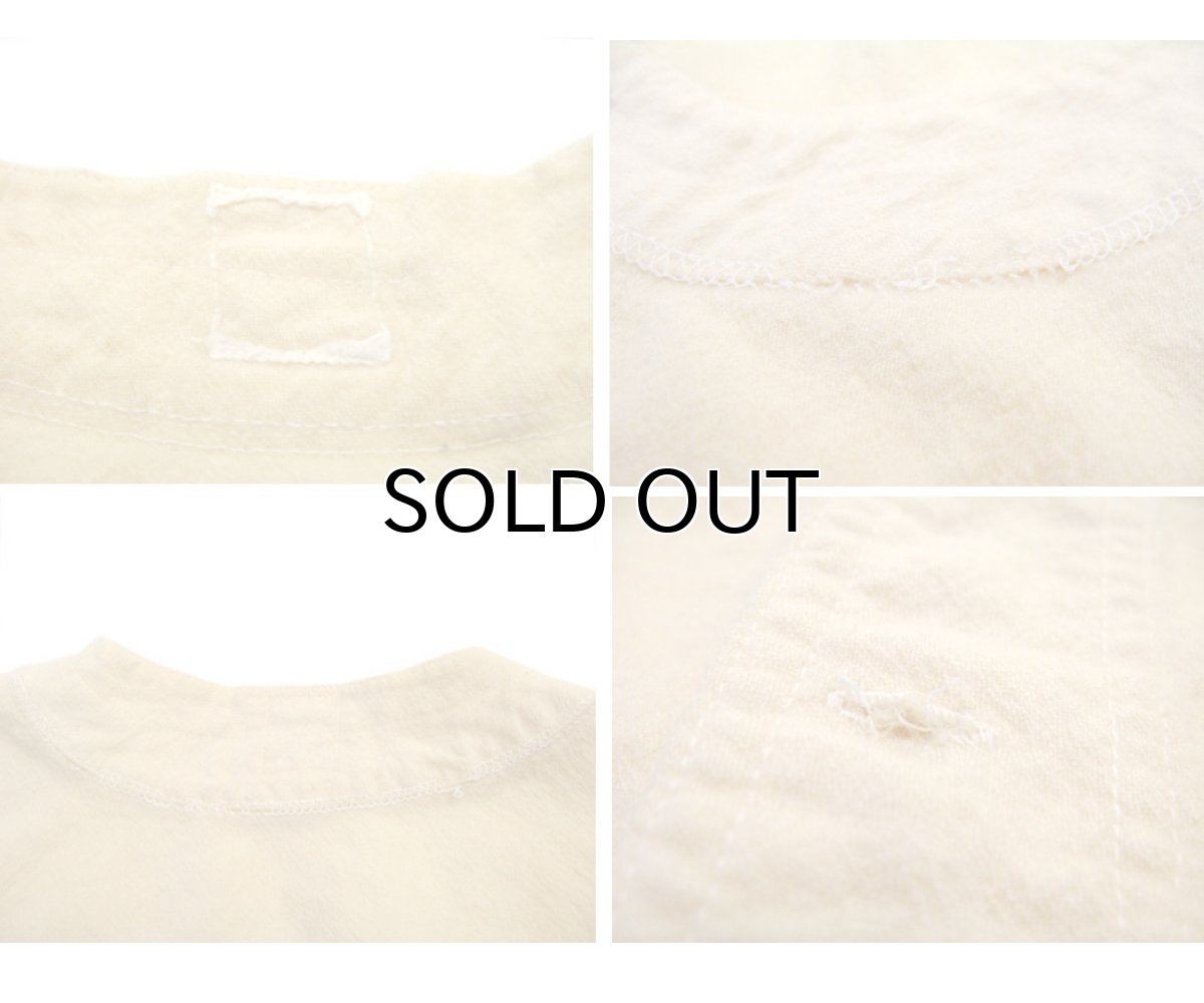 画像5: 1950's~ French Cotton / Wool Vest　size S  (表記無し) (5)