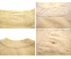 画像5: 1950's~ French Cotton / Wool Vest　size S  (表記無し) (5)