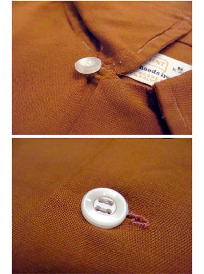画像3: 1960's "BRENT"  Rayon L/S Embroidery Shirts  size M  (表記 M 15 - 15 1/2)