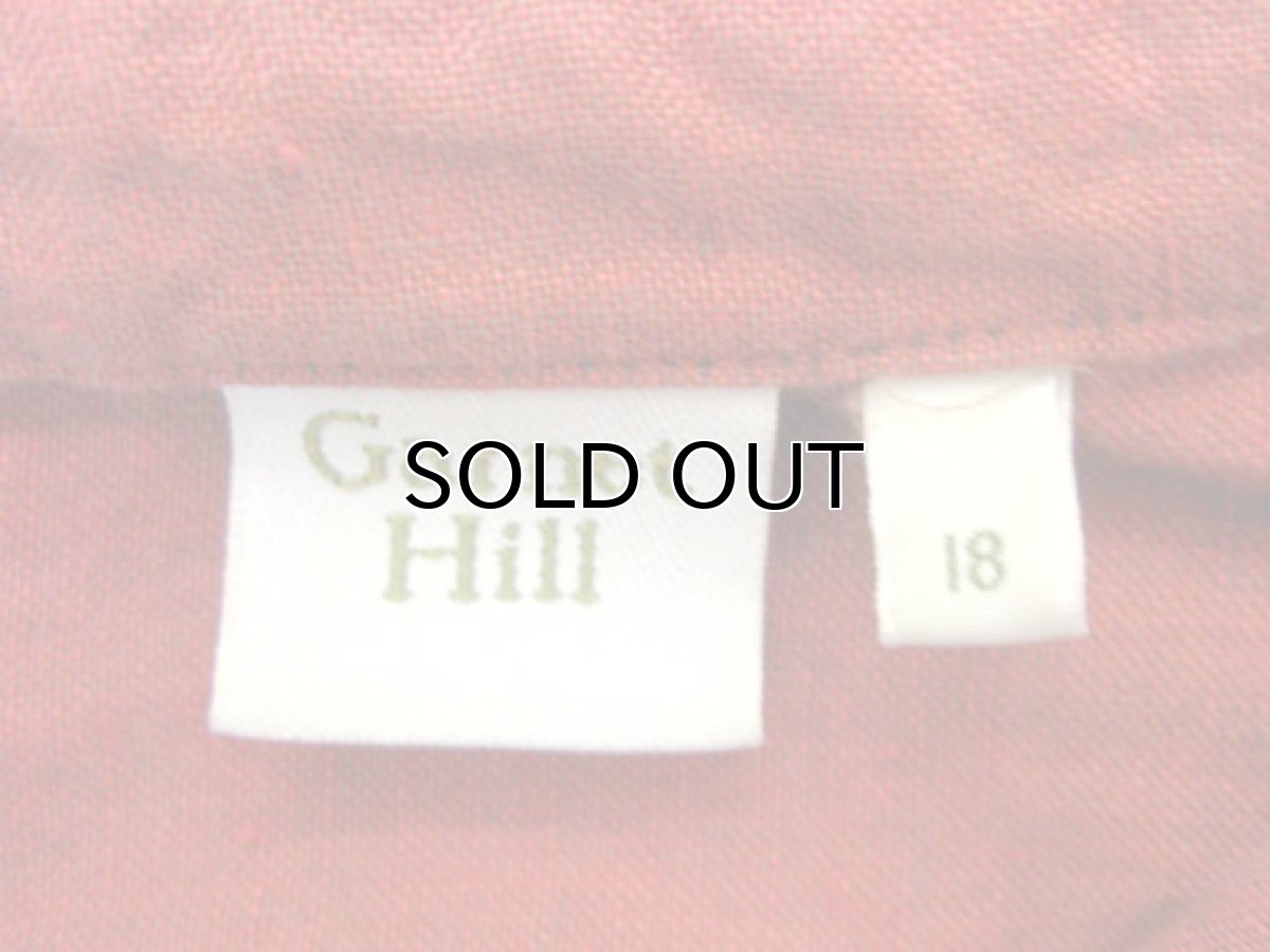 画像5: "Garnet Hill  L/S Design Linen Shirts  size M - L  (表記 18) (5)