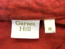 画像5: "Garnet Hill  L/S Design Linen Shirts  size M - L  (表記 18) (5)
