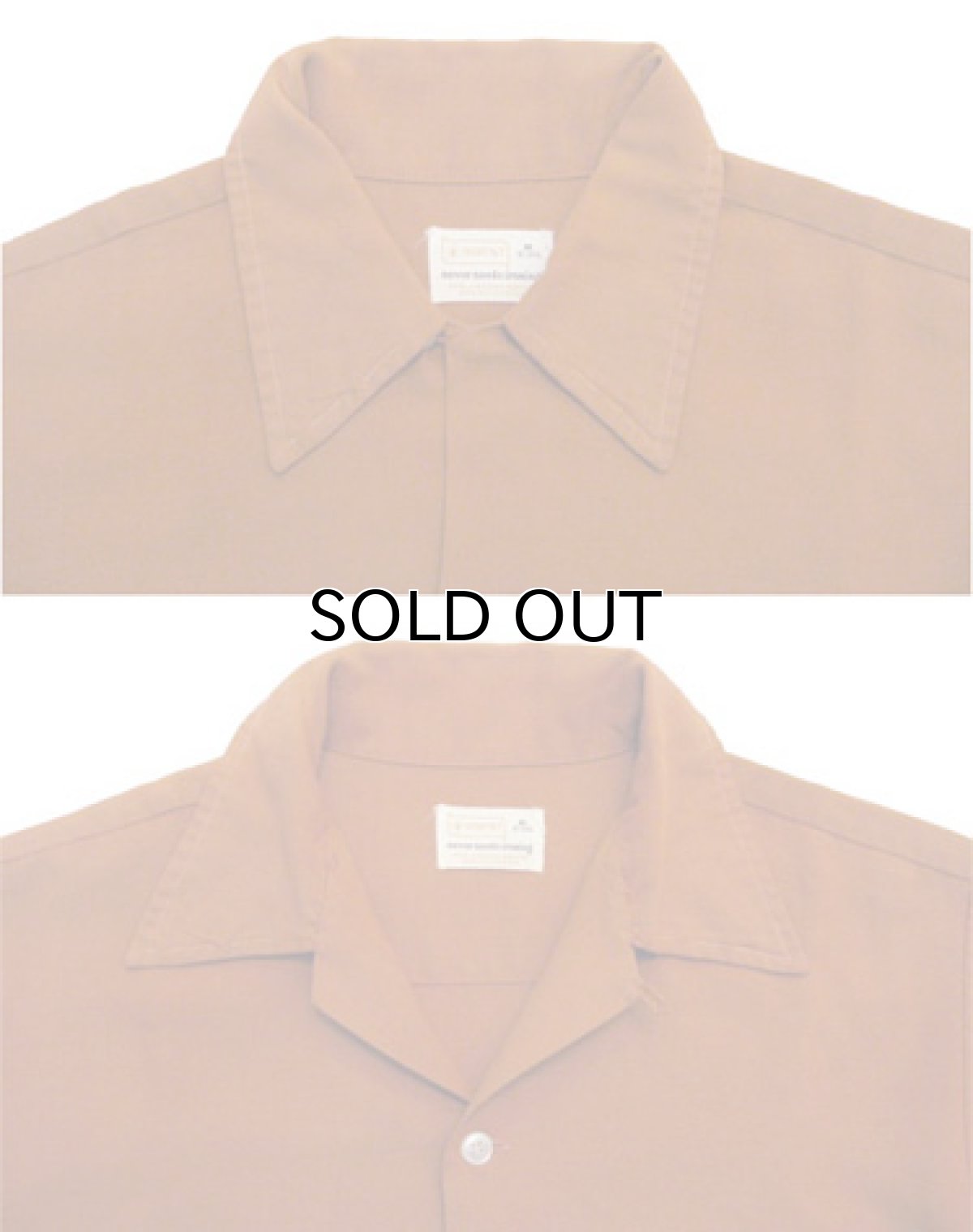 画像4: 1960's "BRENT"  Rayon L/S Embroidery Shirts  size M  (表記 M 15 - 15 1/2) (4)