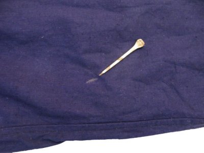 画像3: 1950's  French Linen / Cotton Work Jacket Dead Stock - one washed　size L (表記なし)