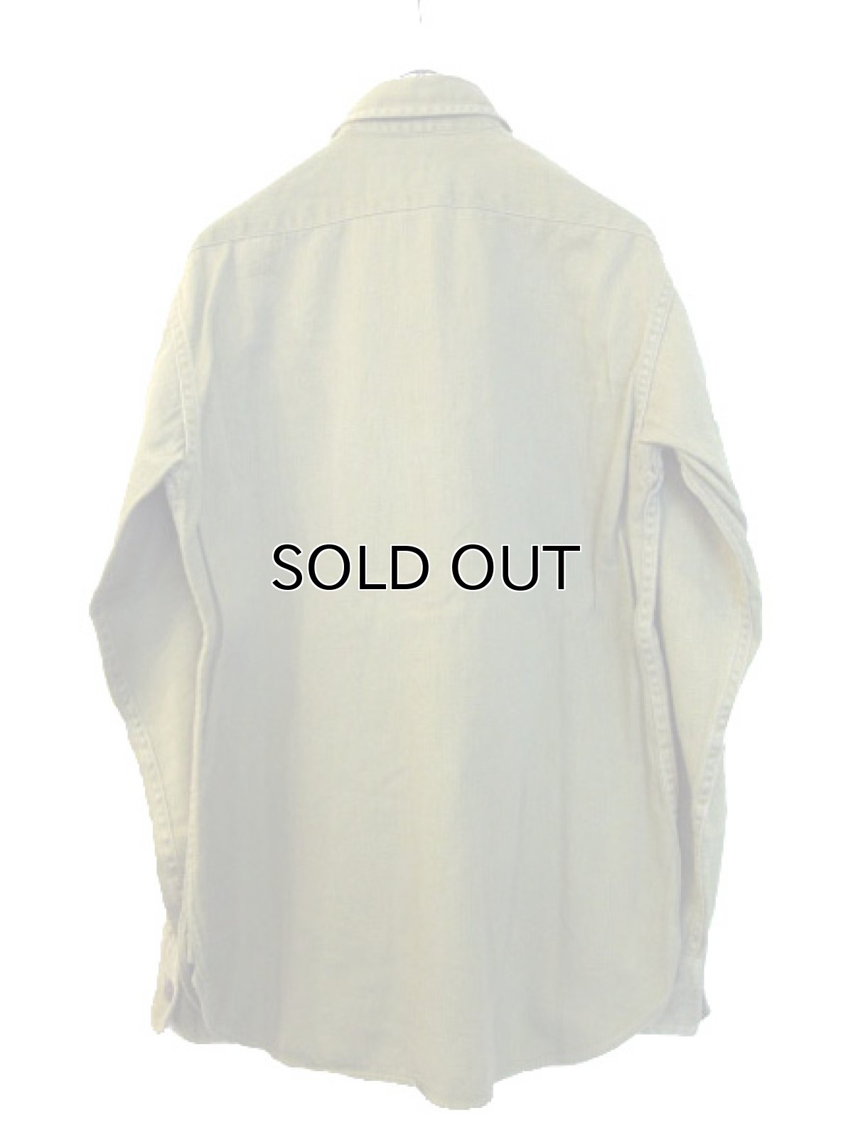 画像2: 1960's "BOY SCOUT"  All Cotton L/S Embroidery Shirts  size XS - S  (表記 13 1/2) (2)