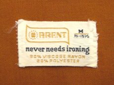 画像5: 1960's "BRENT"  Rayon L/S Embroidery Shirts  size M  (表記 M 15 - 15 1/2) (5)