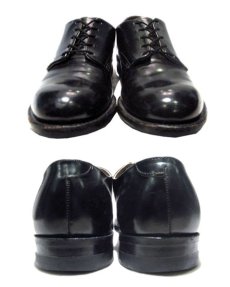 画像2: 1989's "US NAVY" Oxford Service Shoes　BLACK　size 8 1/2 N (2)