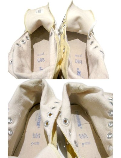 画像3: 1990's "CONVERSE" ALL STAR HI made in USA　LIGHT YELLOW 　size 10 (28.5cm)