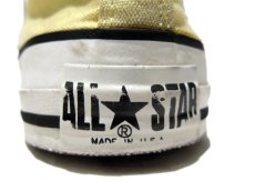 画像3: 1990's "CONVERSE" ALL STAR HI made in USA　LIGHT YELLOW 　size 10 (28.5cm) (3)