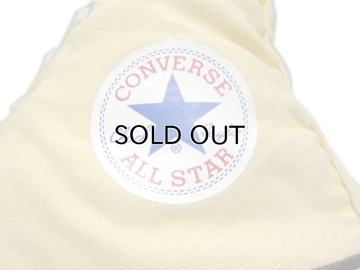 画像4: 1990's "CONVERSE" ALL STAR HI made in USA　LIGHT YELLOW 　size 10 (28.5cm) (4)