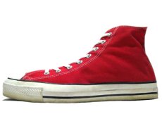 画像2: 1990's "CONVERSE" ALL STAR HI made in USA　RED 　size 11 (29.5cm) (2)