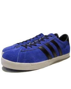 画像1: adidas "GREEN STAR"  Suede Sneaker  BLUE　size 9.5 (1)