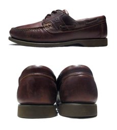 画像2: ~1980's "Allen Edmonds" Leather Deck Shoes　BROWN　size 9 1/2 D (2)