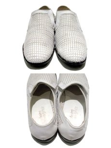 画像3: 1970's "Florsheim" Leather Mesh Shoes　WHITE　size 9C (3)