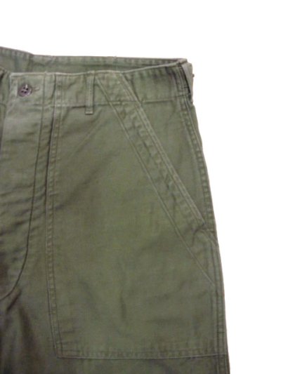 画像3: 1960's US Military Utility Baker Pants　size ~ w 33 inch (表記 Medium)