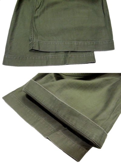 画像2: 1960's US Military Utility Baker Pants　size ~ w 33 inch (表記 Medium)