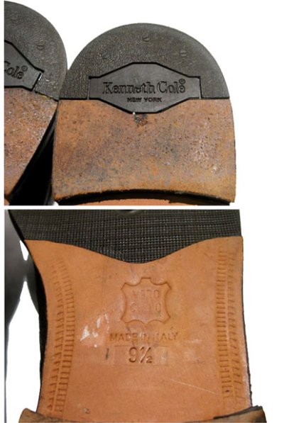 画像2: 1990's "Kenneth Cole" Design Leather Shoes　BROWN　size 25.5~26cm (表記 9 1/2)