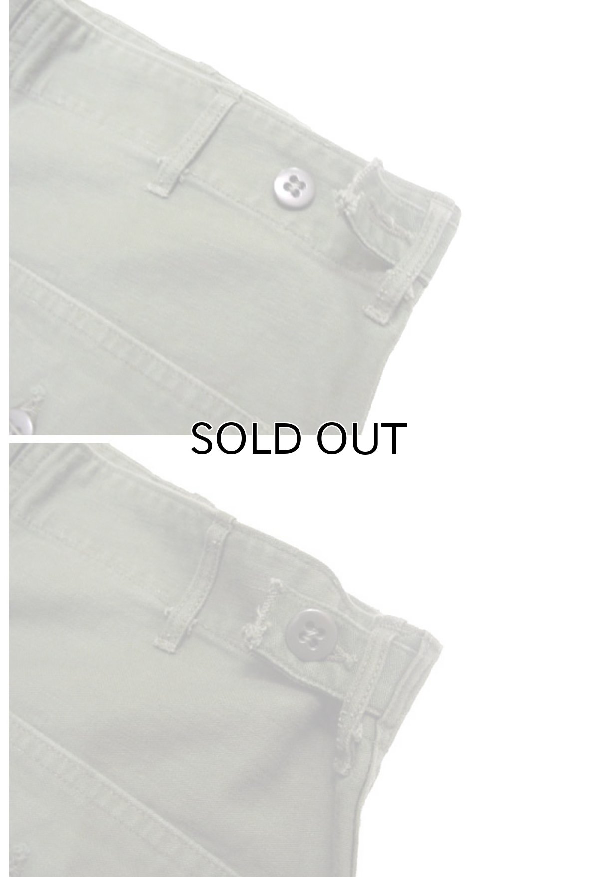 画像5: 1960's US Military Utility Baker Pants　size ~ w 33 inch (表記 Medium) (5)