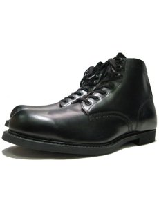 画像1: 1970's "KNAPP" Work Boots Dead Stock　BLACK　size 9 1/2 D (1)