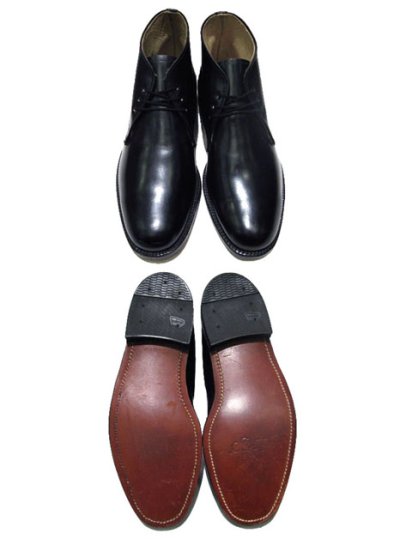 画像1: 1970's "Dingo" Leather Shoes Dead Stock　Black　size cm (表記 9 1/2)