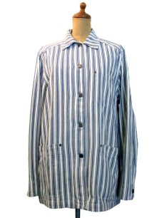 画像2: Ralph Lauren "LAUREN JEANS" Multi Stripe Coverall　size M (表記M) (2)