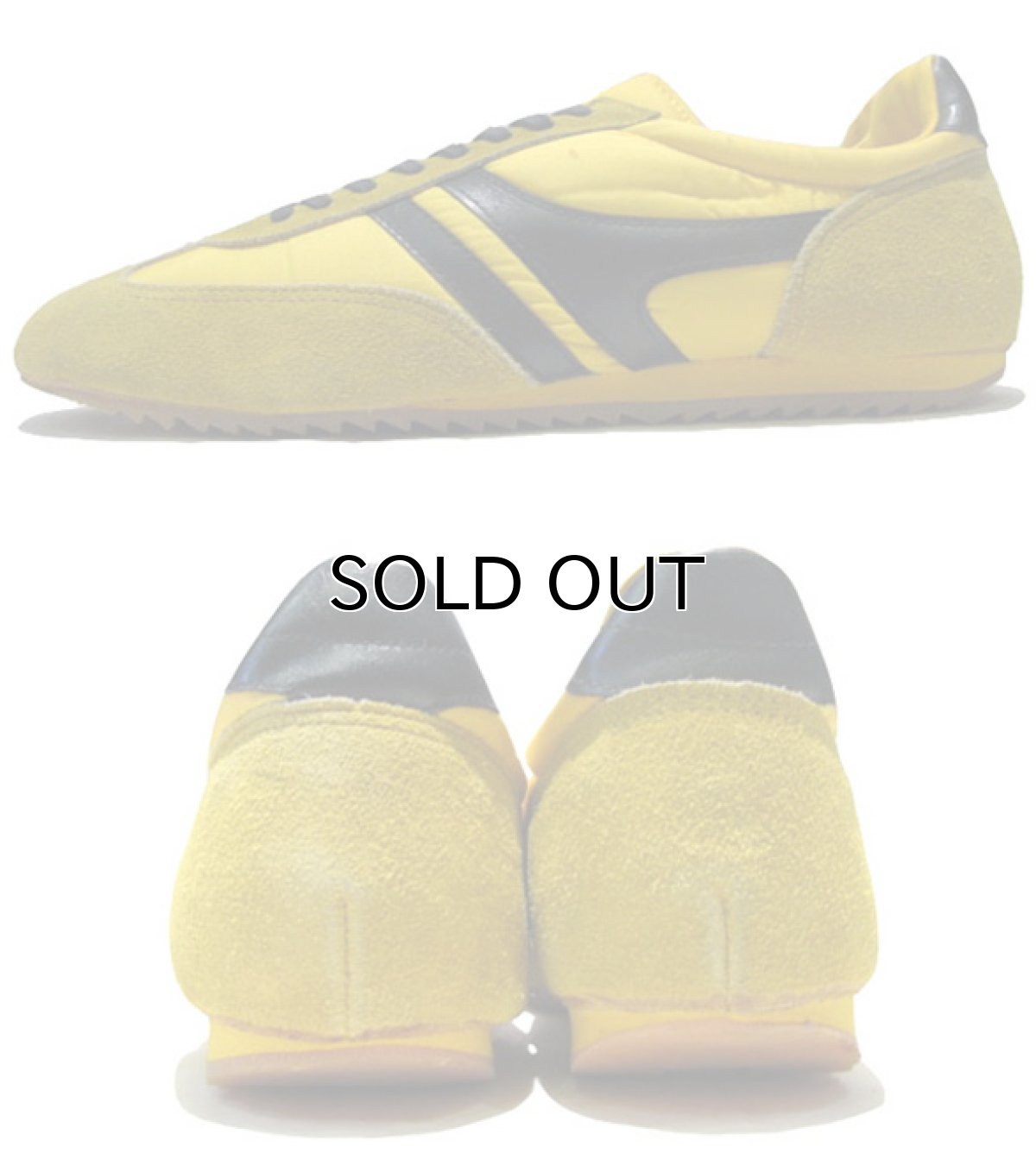 画像2: 1980's "Sears" Truck Shoes Dead Stock　YELLOW　 size 12  ( 30cm ) (2)