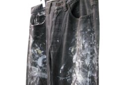 画像3: 1990's Levi's 501 Black Denim Paint Pants made in USA　size 31.5 inch (表記 31 x 30) (3)