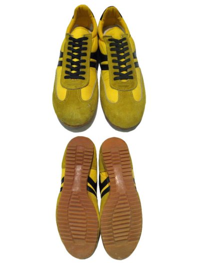 画像1: 1980's "Sears" Truck Shoes Dead Stock　YELLOW　 size 12  ( 30cm )