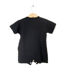 画像3: "ポエムのロンパース"  for KID'S　 " P "　 Black　size 18 M / 24 M (3)