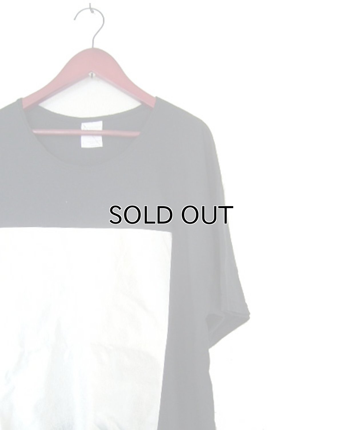 画像3: "ポエムのTee"  半袖ビッグT　 " 四角 "　 BLACK / SILVER　size  XL (3)