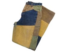 画像5: 1990's "PHILIP" Crazy Pattern Denim Pants　size 31.5 inch (表記 40) (5)