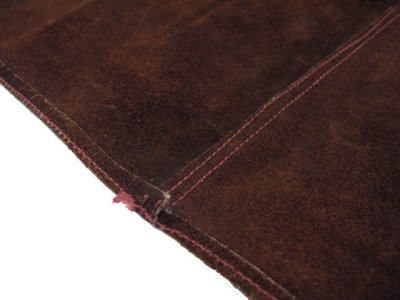 画像3: 1970's Suede Leather Vest  Brown　size L  (表記 無し)