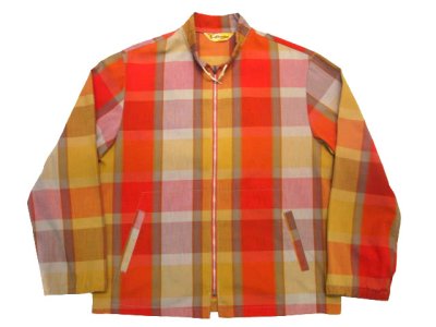 画像1: 1970's Penny's "Surf Breakei" Check  Jacket　size M  (表記 M )