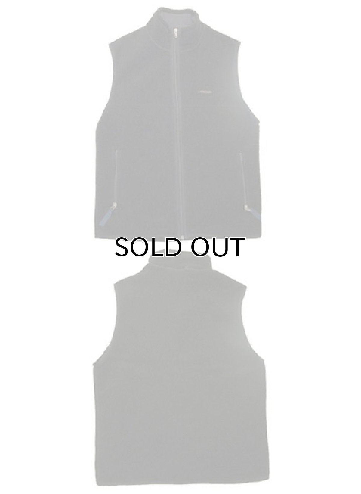 画像4: 1990's "Patagonia" Synchilla Fleece Vest  BLACK　size M  (表記 M) (4)