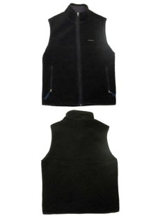 画像4: 1990's "Patagonia" Synchilla Fleece Vest  BLACK　size M  (表記 M) (4)