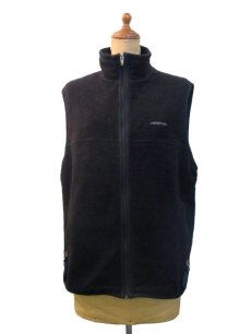 画像2: 1990's "Patagonia" Synchilla Fleece Vest  BLACK　size M  (表記 M) (2)