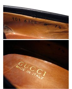 画像4: "GUCCI"　Bit Loafer  made in Italy　BLACK　 size 23.5 cm  ( 表記 W's 7 1/2 ) (4)