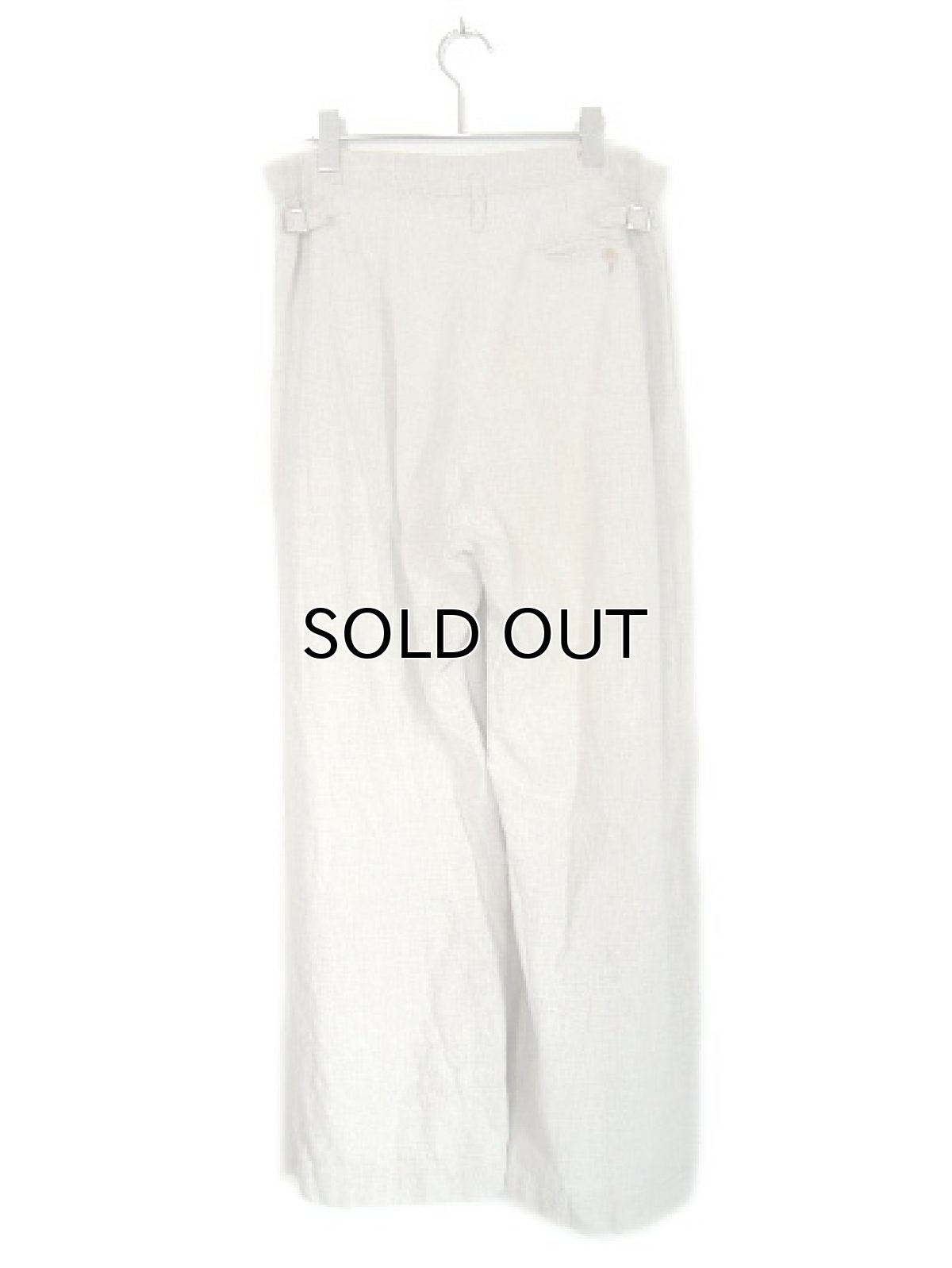 画像2: ~1950's " SELMONT" French Pure Linen Golf Trousers w ~ 33 1/2 inch (2)