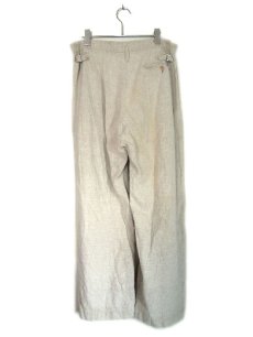 画像2: ~1950's " SELMONT" French Pure Linen Golf Trousers w ~ 33 1/2 inch (2)