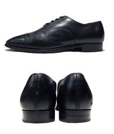 画像3: OLD "Church's"　Straight Tip Leather Shoes made in England　BLACK　 size 7 E  ( 25-25.5 cm ) (3)