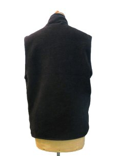 画像3: 1990's "Patagonia" Synchilla Fleece Vest  BLACK　size M  (表記 M) (3)