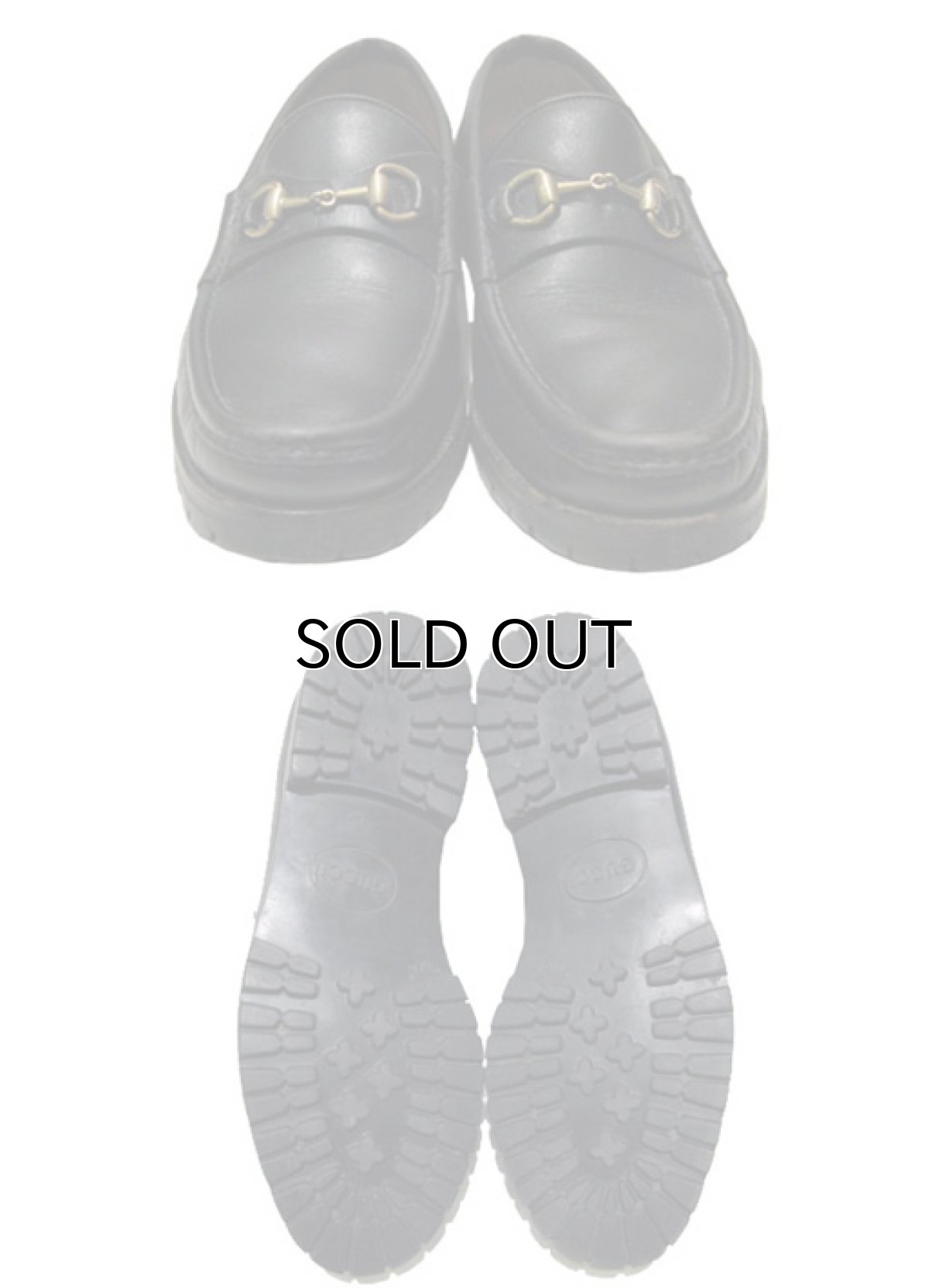 画像2: "GUCCI"　Bit Loafer  made in Italy　BLACK　 size 23.5 cm  ( 表記 W's 7 1/2 ) (2)