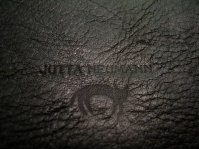 画像3: "JUTTA NEUMANN" Leather Wallet "the Waiter's Wallet"  color : BLACK / EMERALD  財布 ONE SIZE