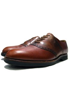 画像1: "COLE-HAAN"　Saddle Shoes made in USA　BROWN　 size 8  ( 26 cm ) (1)