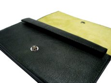 画像5: "JUTTA NEUMANN" Leather Wallet "the Waiter's Wallet"  color : GREEN / YELLOW 財布 ONE SIZE (5)
