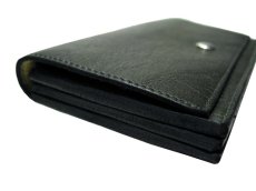 画像5: "JUTTA NEUMANN" Leather Wallet "the Waiter's Wallet"  color : GREEN / ターコイズブルー 長財布 (5)